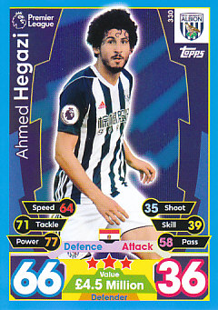 Ahmed Hegazi West Bromwich Albion 2017/18 Topps Match Attax #330